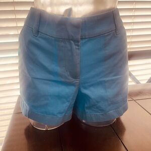 J. Crew Blue Bermuda Shorts Tailored Cotton BlendJ